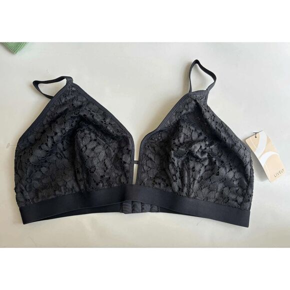 Lively the Floral Lace Busty Bralette in Night Sky Size 3 - Picture 1 of 2
